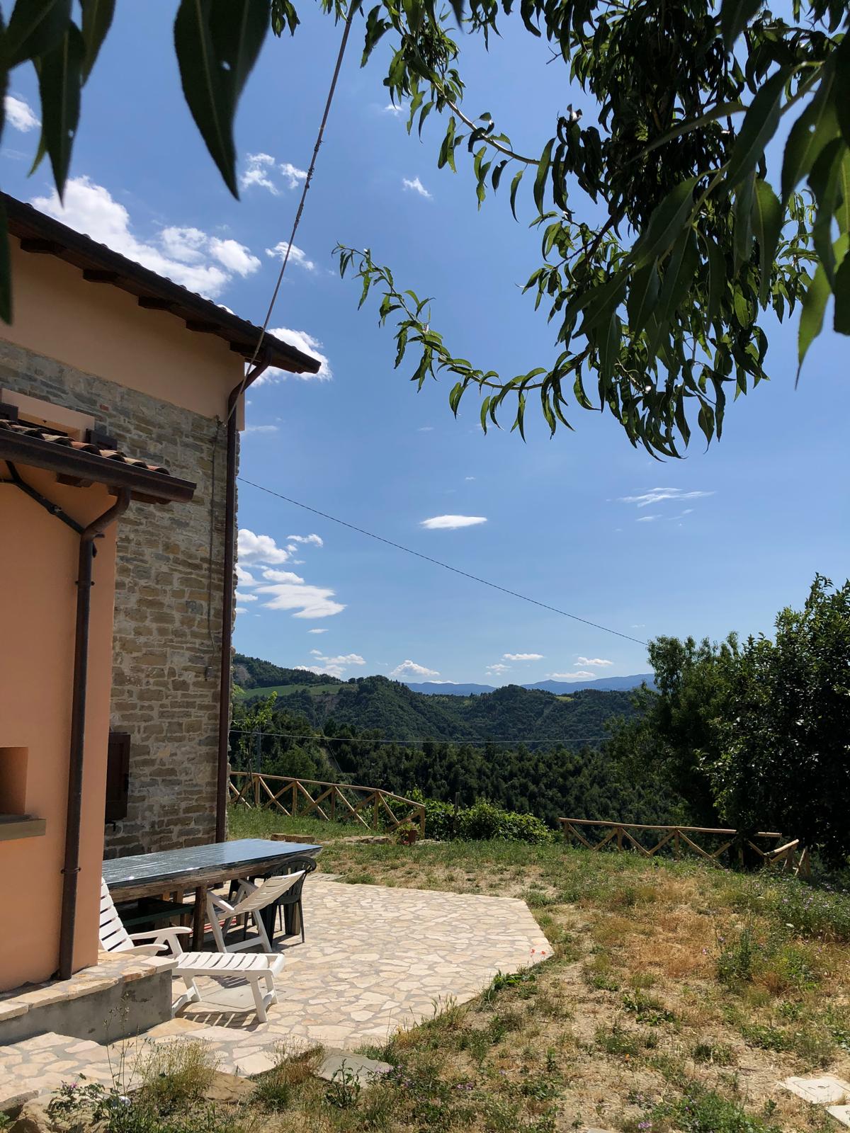 Veduta del podere