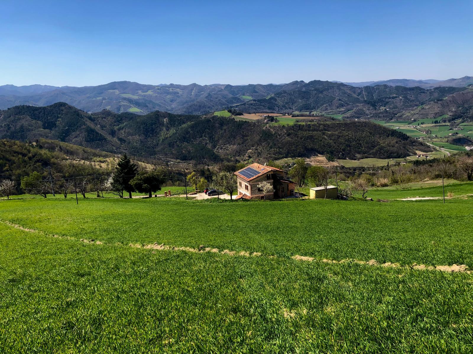 Podere Sode del Mardello tra le colline di Civitella di Romagna